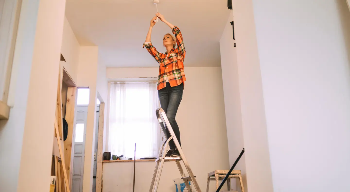 Landlord repairing property