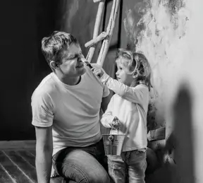 First time homeowners decorating